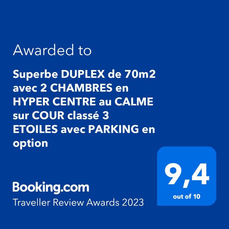 Superbe Duplex De 70M2 Avec 2 Chambres En Hyper Centre Au Calme Sur Cour Classe 3 Etoiles Avec Parking En Option La Rochelle (Charente-Maritime) Exterior foto
